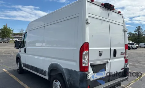 2014 Ram Promaster 2500 2500 High z USA, uszkodzony, nr VIN 3C6TRVCD1EE130146